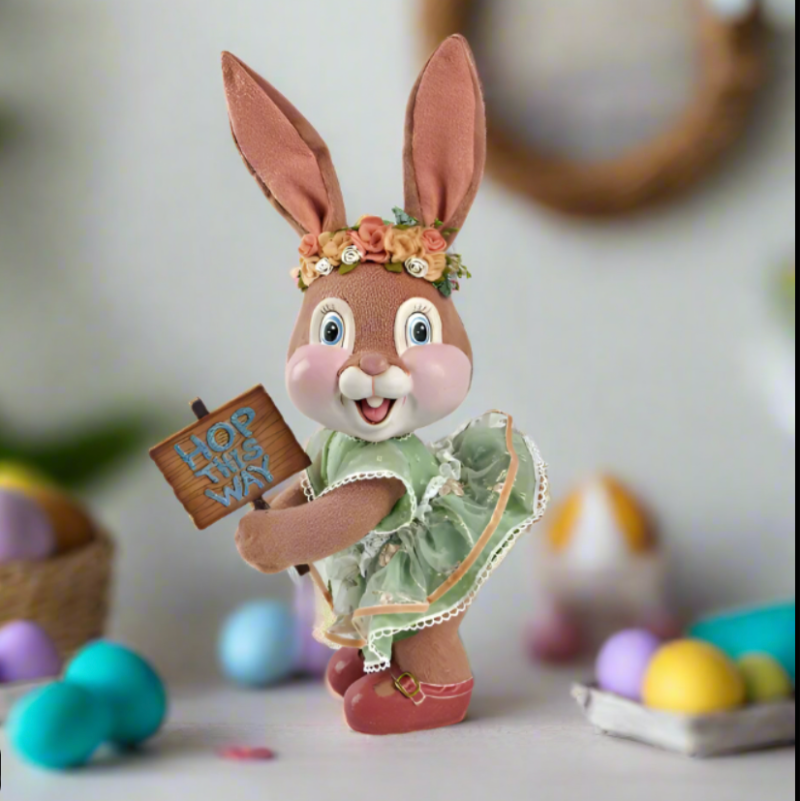 Hop This Way Bunny Tabletop Decor - Thumbnail 3