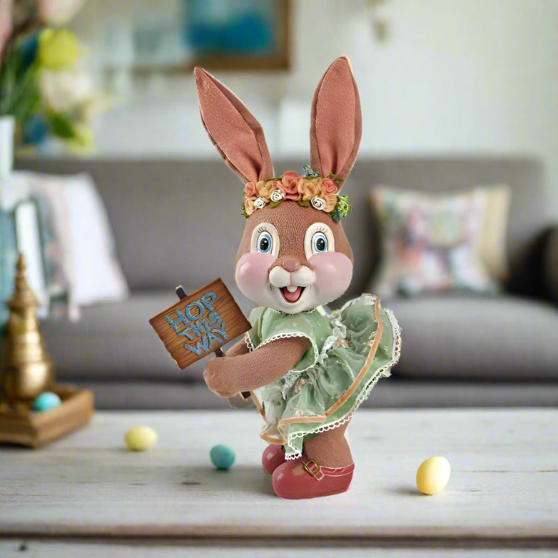 Hop This Way Bunny Tabletop Decor - Thumbnail 4