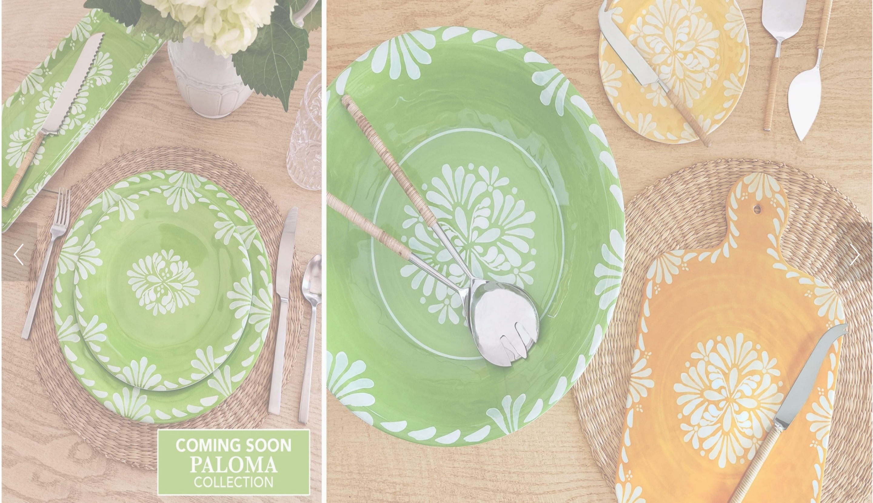 Effortless table settings, hostess gifts, and seasonal pieces—without the stress.