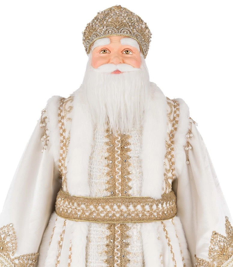 Golden Leaf Santa Doll 28-528748