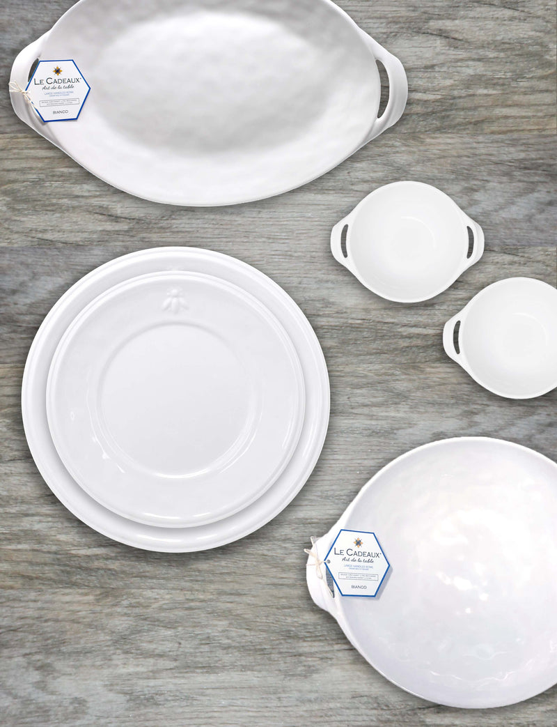 Bianco Handled Serving Bowl 385BIA