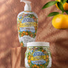 Luxury Rudy Profumi Ischia bath and shower gel with bergamot, lemongrass, gardenia, and rose notes, 700 ml
