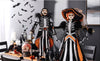 view-2-of-Katherine's-Collection-Macabre-Family-Halloween-Decor-Collection-Mrs.-Macabre-Mr.-Macabre-Bones-the-dog-skin-the-cat-crow-on-skeleton-hand-perch-