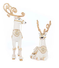 Bells of Brilliance Deer Set of 2 Katherine’s Collection upcoming Christmas 28-528756