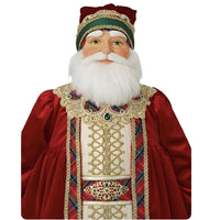 view-of-bust-Katherines-Collection-Chinoiserie-35"-tall-Santa-Gold-Doll-28-228600