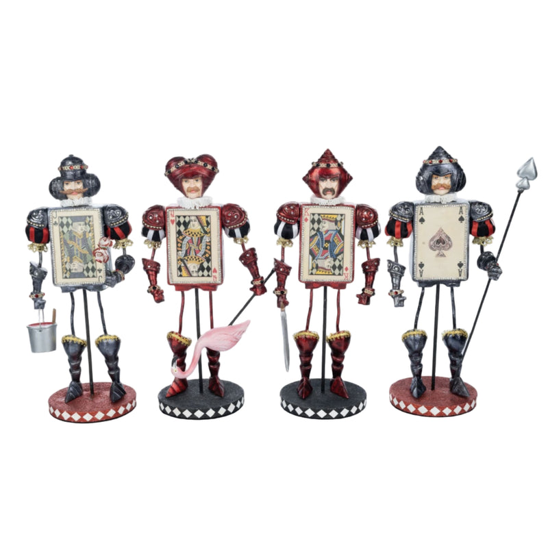 Katherine’s Collection Hearts and Wonderland Card Guards set of 4 – SKU 28-428123 GTIN 810074126847