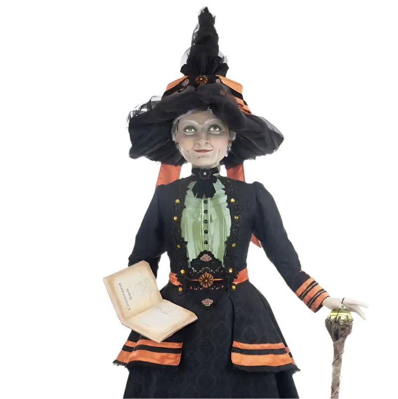 view-of-bust-Katherines-Collection-Hilda-Blackroot-Life-Size-Witch-Doll-28-328788-Halloween-Hallow