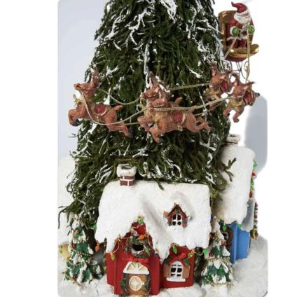 view-of-base-Katherines-Collection-Tree-Town-with-Santa-and-Reindeer-28-128172