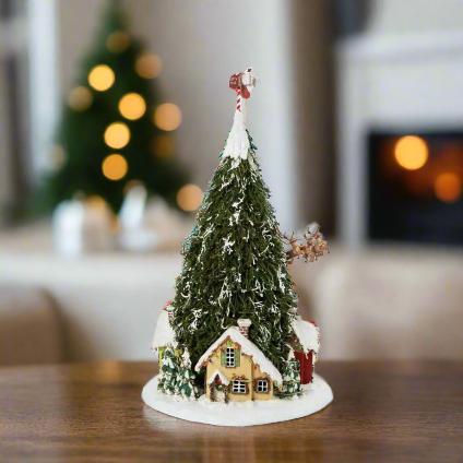 view-2-Katherines-Collection-Tree-Town-with-Santa-and-Reindeer-28-128172