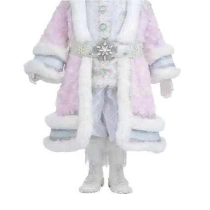 view-of-bottom-front-half-Katherines-collection-24-inch-Sir-Nicholas-Frost-pink-Santa-Claus-Doll-item-28-228662