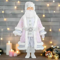 Katherines-collection-24-inch-Sir-Nicholas-Frost-pink-Santa-Claus-Doll-item-28-228662-front