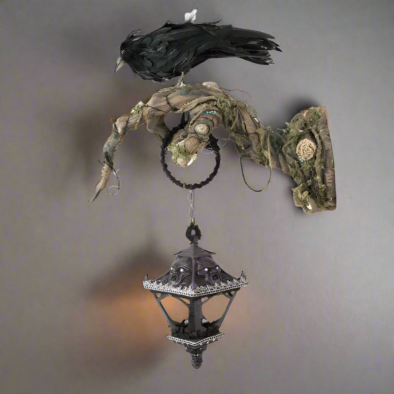 left+side+view+of+Katherines+Collection+A+Grimm+Halloween+Haunted+Forest+Wall+Lantern+28-528619