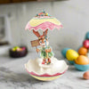 Katherines+Collection+Blooms+and+Blessings+Spring+showers+bunny+with+umbrella+Candy+dish+28-228405