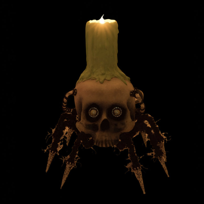 Chaotic Spider Skull Candle - Thumbnail 3
