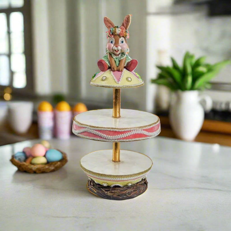Katherines+Collection+Eggcellent+Tier+Tray+28-228402+blooms+and+blessings+easter+decor
