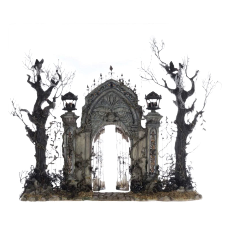 28-528682 Katherines Collection Macabre Mansion Gates 810187070549