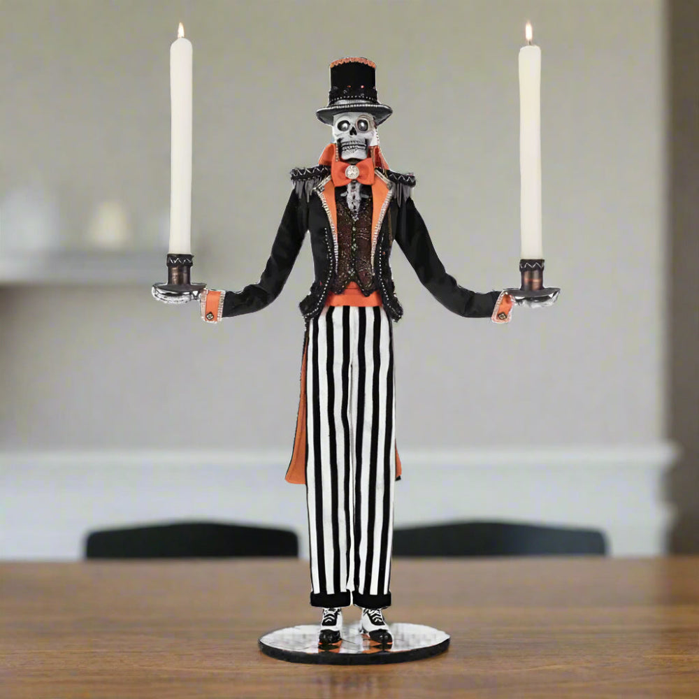 Macabre Skeleton Candelabra - Thumbnail 2