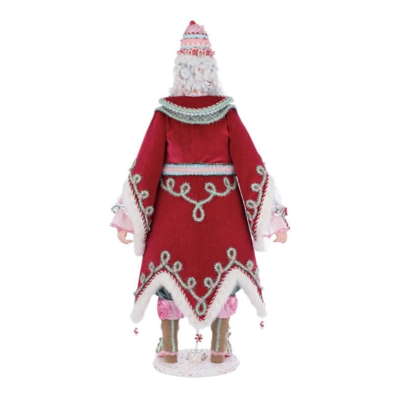back+view+of+Katherines+Collection+Sweet+Delights+Kris+Kingleberry+Santa+Claus+Doll+2025+Christmas+sku:+28-528718+GTIN:+810187070686