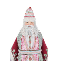 view+of+bust+Katherines+Collection+Sweet+Delights+Kris+Kingleberry+Santa+Claus+Doll+2025+Christmas+sku:+28-528718+GTIN:+810187070686