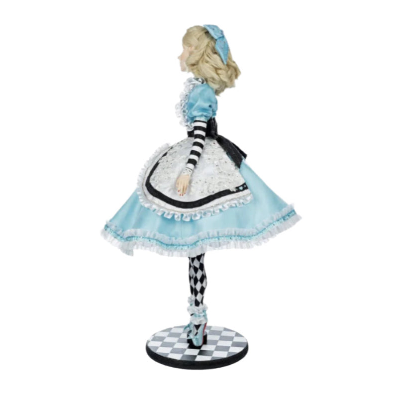 left+side+view+Katherines+Collection+Tea+Party+Alice+Doll+28-428112+Hearts+and+wonderland