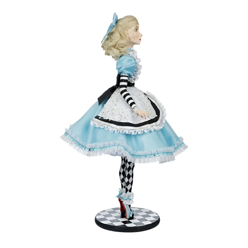 right+side+view+of+Katherines+Collection+Tea+Party+Alice+Doll+28-428112+Hearts+and+wonderland