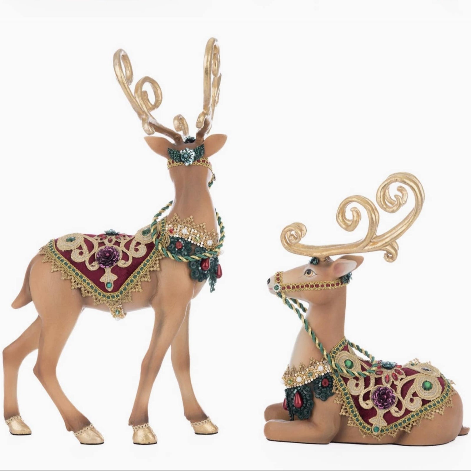 Katherine's Collection Winter Balsam and Berry Deer - Thumbnail 3