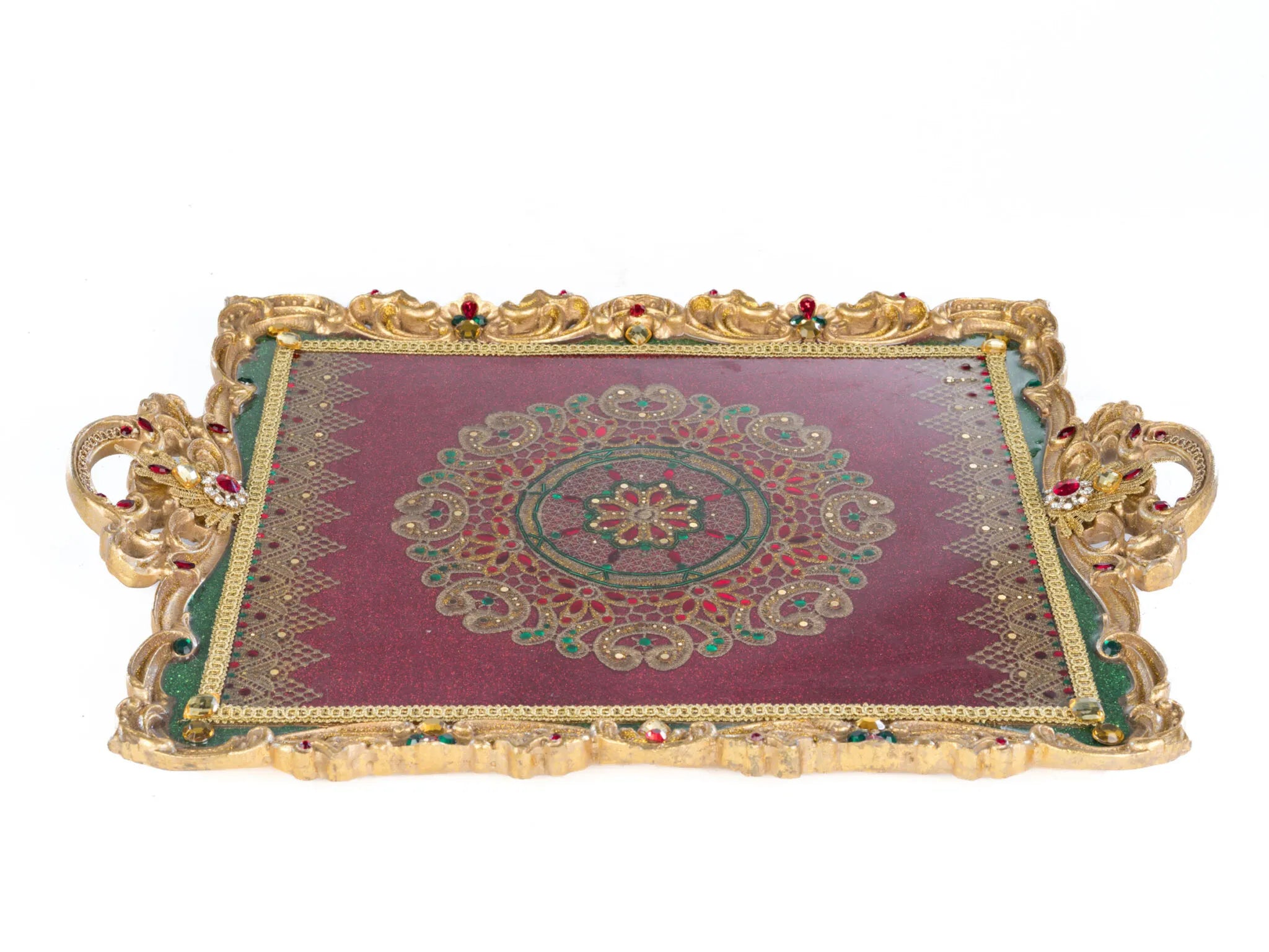 Katherine's Collection Christmas Castle Serving Tray - Thumbnail 2