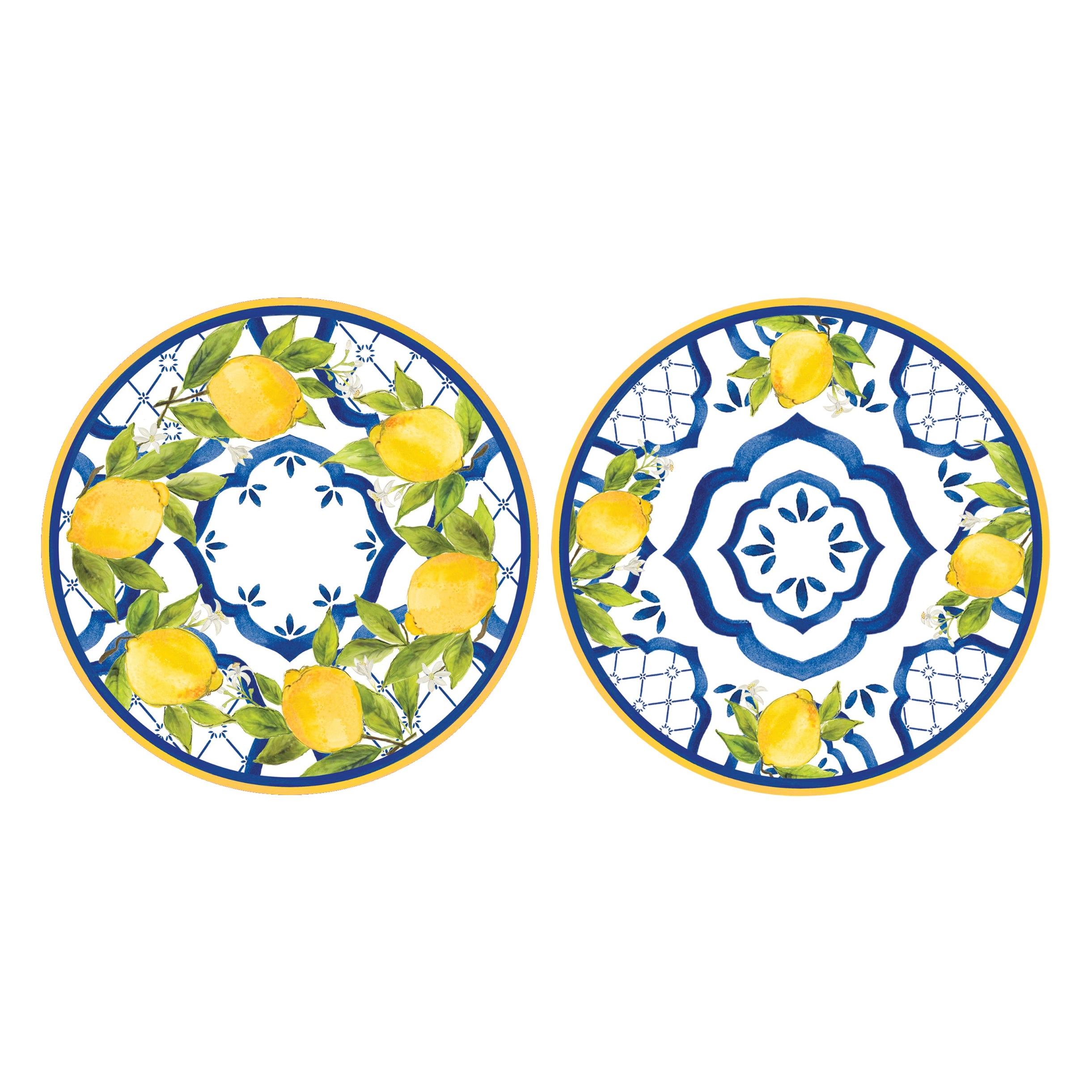 Le Cadeaux Palermo Blue Coasters
