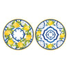 LE+CADEAUX+Palermo+Blue+LEMON+COASTERS+CC-CSPAL