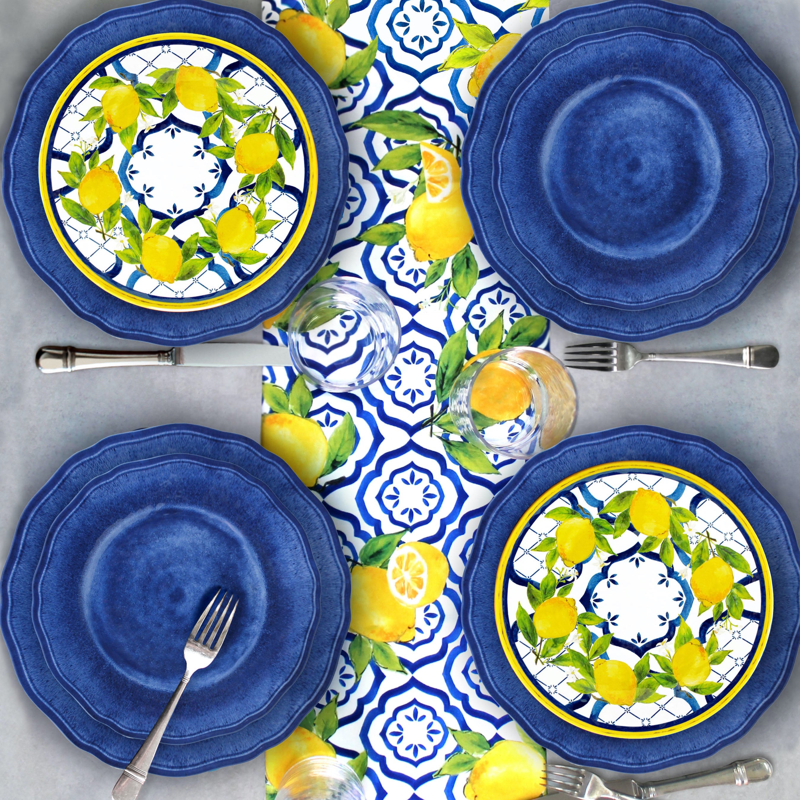 Palermo Salad Plates - Thumbnail 2