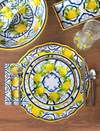 239PAL-Le-Cadeaux-Palermo-Lemon-Italian-Tile-Dinnerware-set