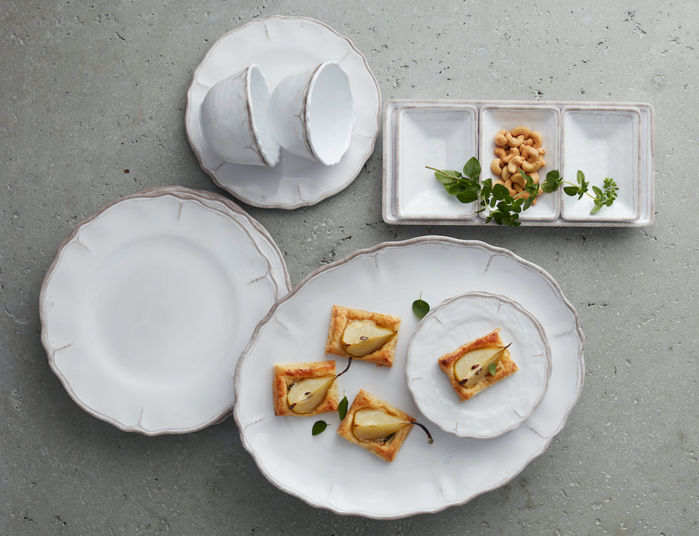 Rustica Antique White Salad Plates