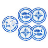 Assorted+view+of+Le+Cadeaux+097MDT+Mediterraneo+Appetizer+Plate+1