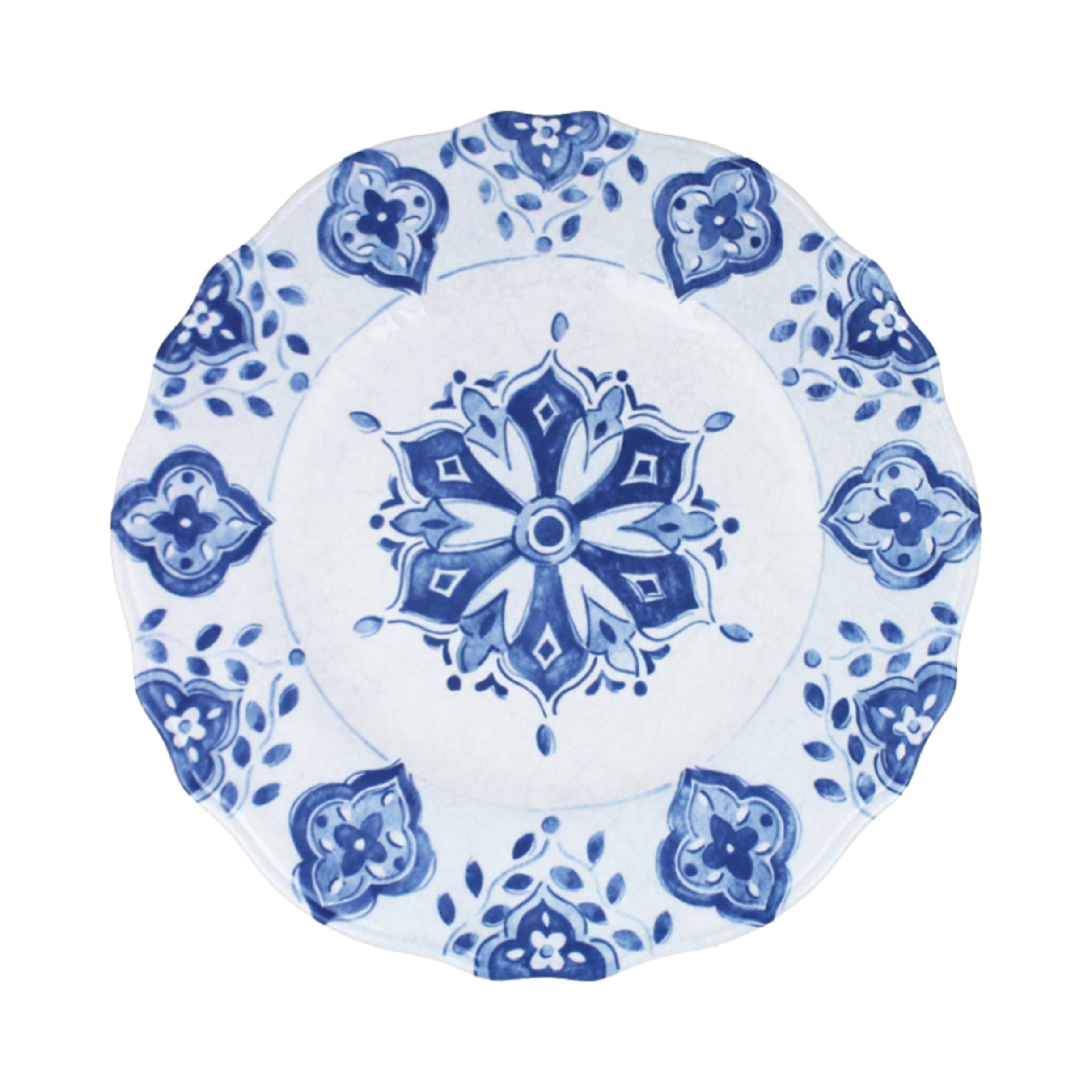 Moroccan Blue Dinner Plates