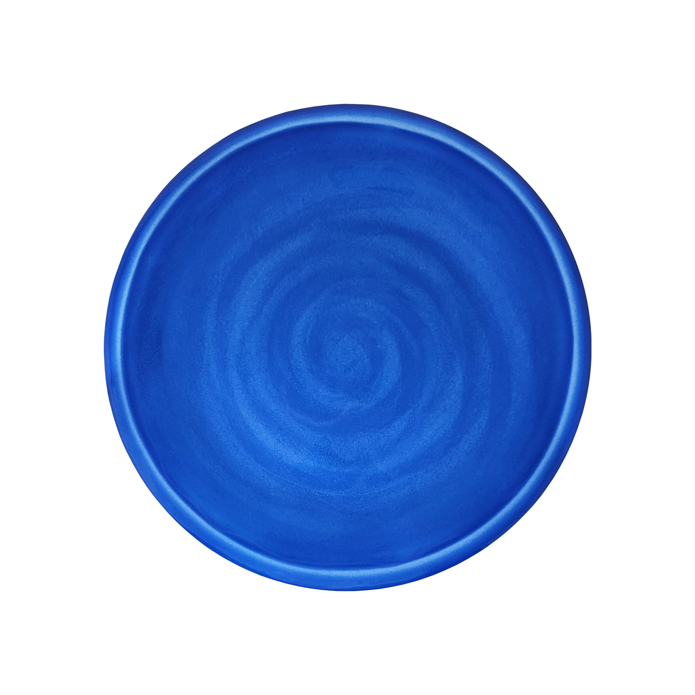Sicily Solid Blue Salad Plate Set