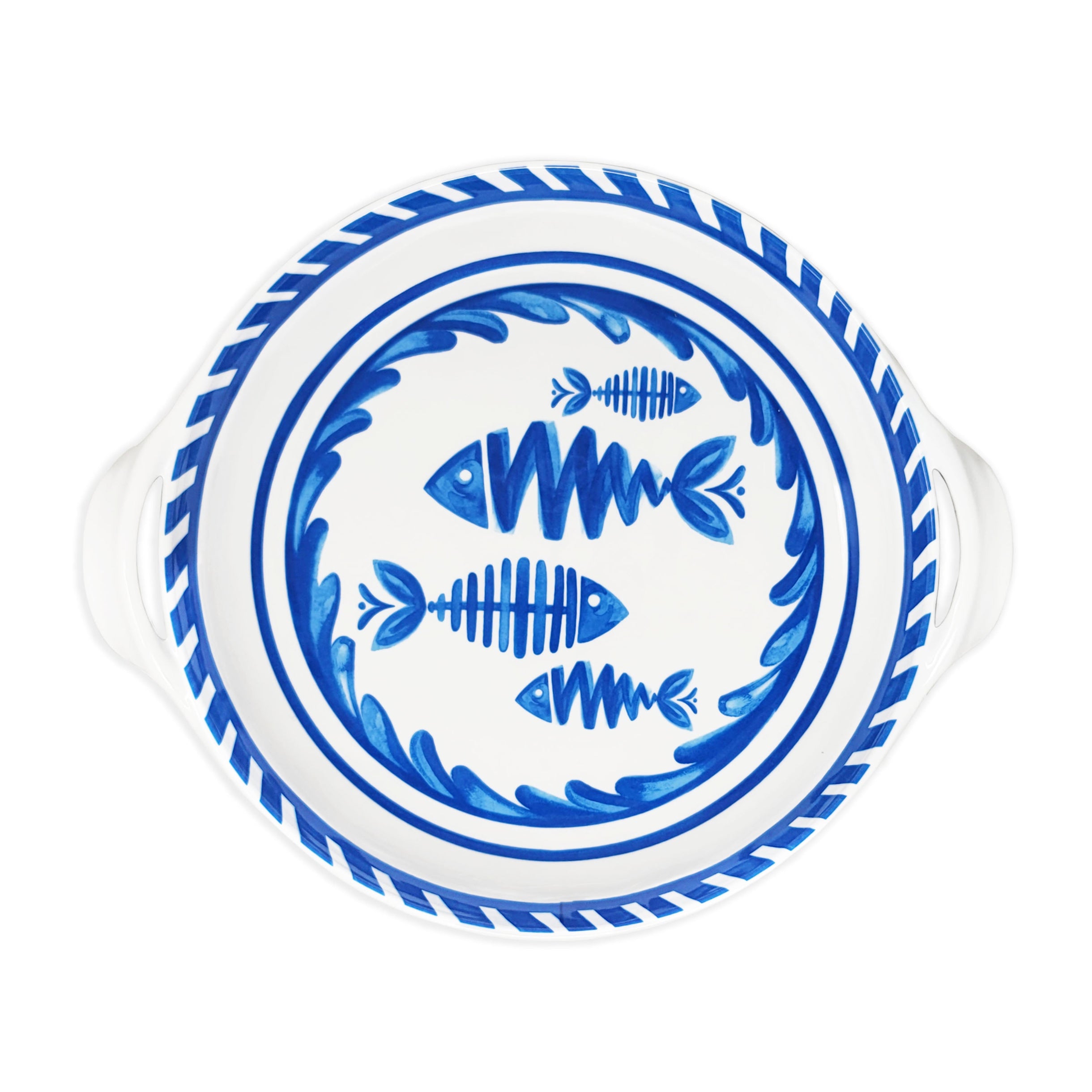 Mediterraneo Small Handled Serving Bowl