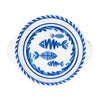 overhead+view+of+Le+Cadeaux+387MDT+Mediterraneo+Small+Shallow+Handled+Bowl