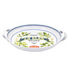 UPC:+810056678173+Le+Cadeaux+388VO+Vintage+Olive+Large+Shallow+Handled+Bowl