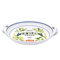 UPC:+810056678173+Le+Cadeaux+388VO+Vintage+Olive+Large+Shallow+Handled+Bowl