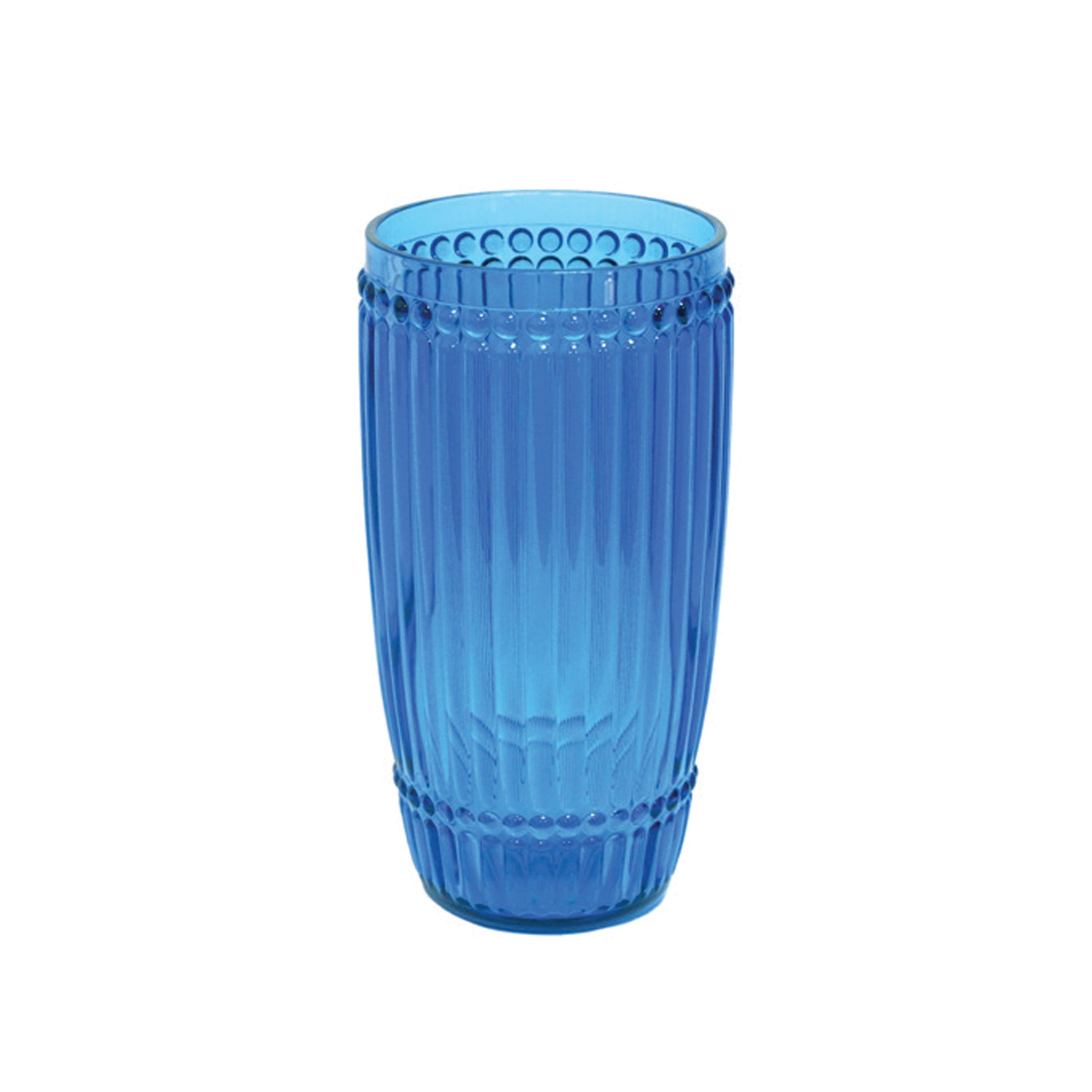 Le_Cadeaux_512B_Milano_Blue_Large_Juice_Double_Old_Fashioned_Tall_Bar_Tumbler