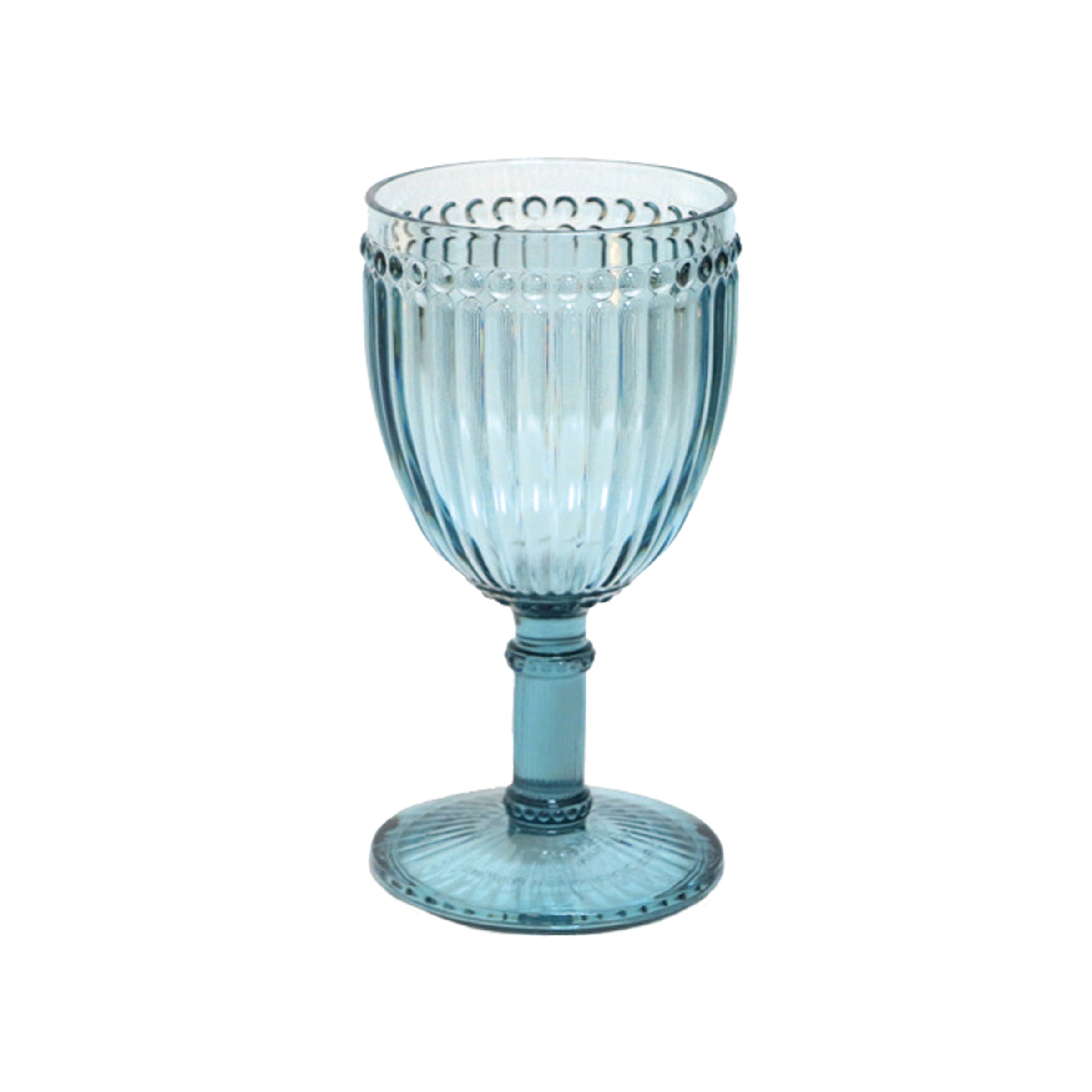 Le_Cadeaux_513T_Milano_Teal_Wine_Glass_Goblet_Red_Wine