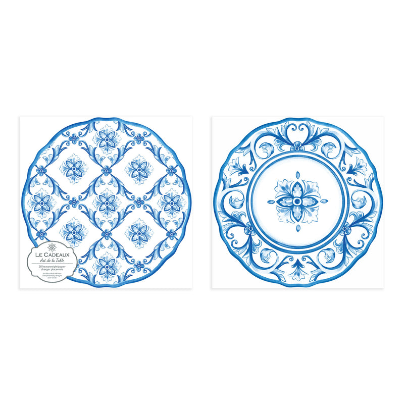 Le+Cadeaux+CC-SPLMAL+Mallorca+Charger+Placemats+810056674946