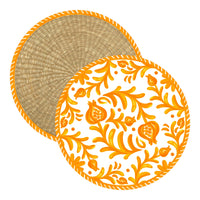 CC-SPLSCO+Le+Cadaeux+Sicily+Orange+Placemats