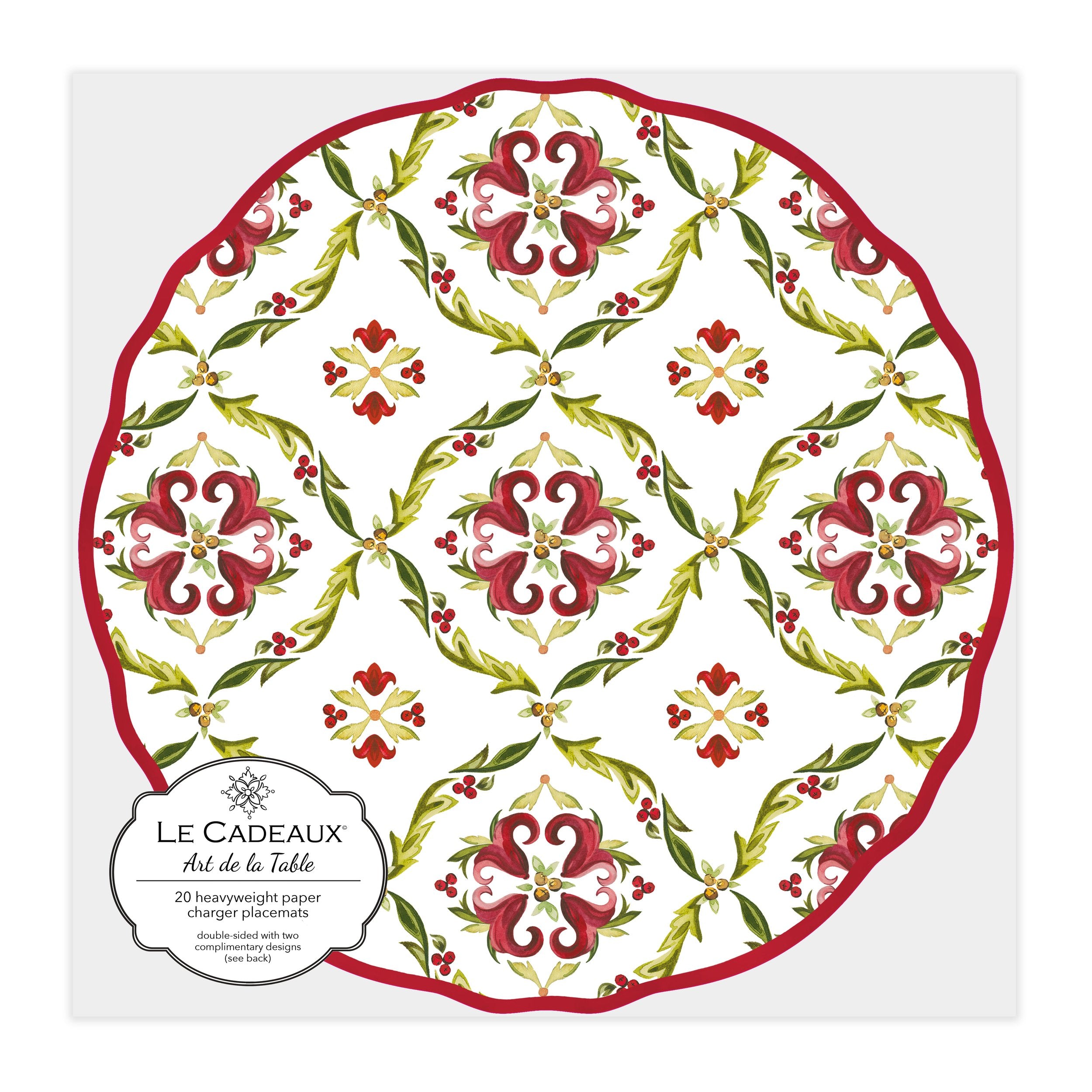 Vischio Charger Placemats, Place Cards, Napkins & Coasters - Thumbnail 4