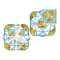 Valencia Cocktail Napkin & Melamine Holder CCGS-206VAL