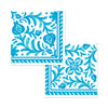 Le+Cadeaux+CCGS-256SCT+Sicily+Teal+Cocktail+Napkin+and+Mini+Laguiole+Cheese+Knife+Gift+Set+Lifestyle