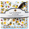 Le+Cadeaux+CCGS-256TOSC+Toscana+Cocktail+Napkin+and+Laguiole+Mini+Cheese+Knife+CCGS-256TOSC+810056672553