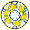 Le Cadeaux Palermo Dinner Plates, SKU 237PAL (UPC 810266034080). 11-inch BPA-free melamine plates with Italian ceramic design.