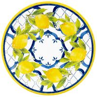 Le Cadeaux Palermo Dinner Plates, SKU 237PAL (UPC 810266034080). 11-inch BPA-free melamine plates with Italian ceramic design.