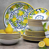 Large Palermo Salad Bowl, 13.75-inch diameter, Le Cadeaux SKU 244PAL, UPC 810266034110. Perfect for entertaining, BPA-free melamine, dishwasher safe.